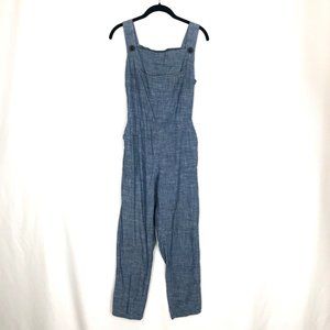 Nooworks Chambray Button strap Overalls Size M Made in USA